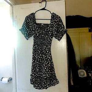 Beautiful floral print boho mini